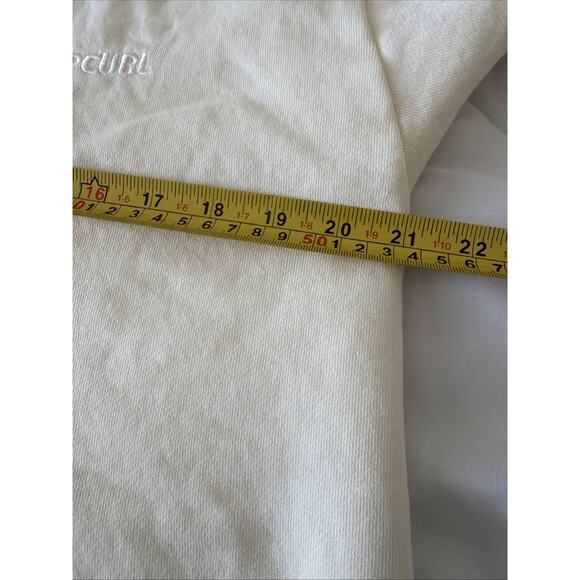 Rip Curl Surf Women’s Crewneck Sweatshirt Striped Sleeve Beige Women's M - Picture 6 of 9